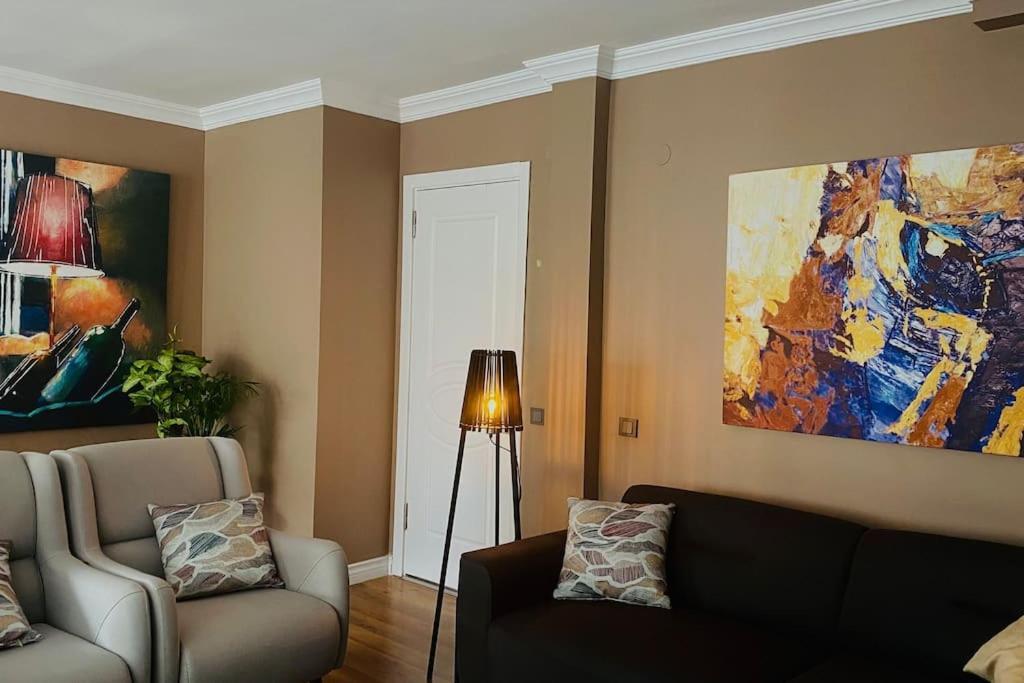 Sisli Osmanbey Taksim Large Terrace, Quietness And Space Appartement Istanboel Buitenkant foto