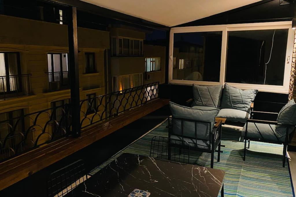 Sisli Osmanbey Taksim Large Terrace, Quietness And Space Appartement Istanboel Buitenkant foto